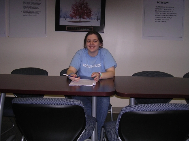 Mary Cimaglio, Youth Task Force Chairman Maria.svg