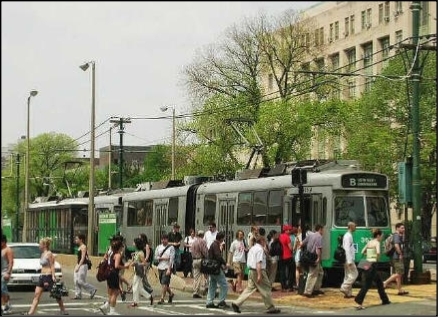 Light rail transit stations are
planned at major destinations within the City. Light Rail Station.svg