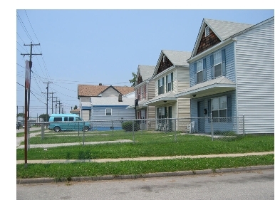 It is recommended that the
City amend the Neighborhood Conservation
District of the zoning ordinance to create design
criteria that will govern all infill projects so that infill projects will be compatible with existing developments unlike these homes that are setback further than the homes in the area. Compatibile Infill 1.svg