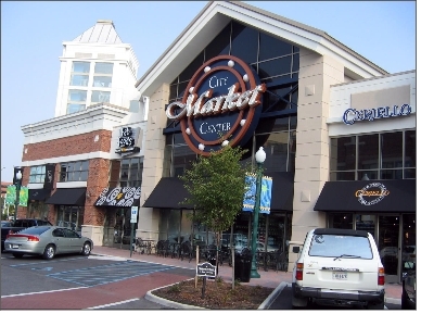 City Center is located at the
core of the Oyster Point Regional Center,
containing high rise office buildings, main street retail, a hotel and multi-family developments. Regional Centers 1.svg