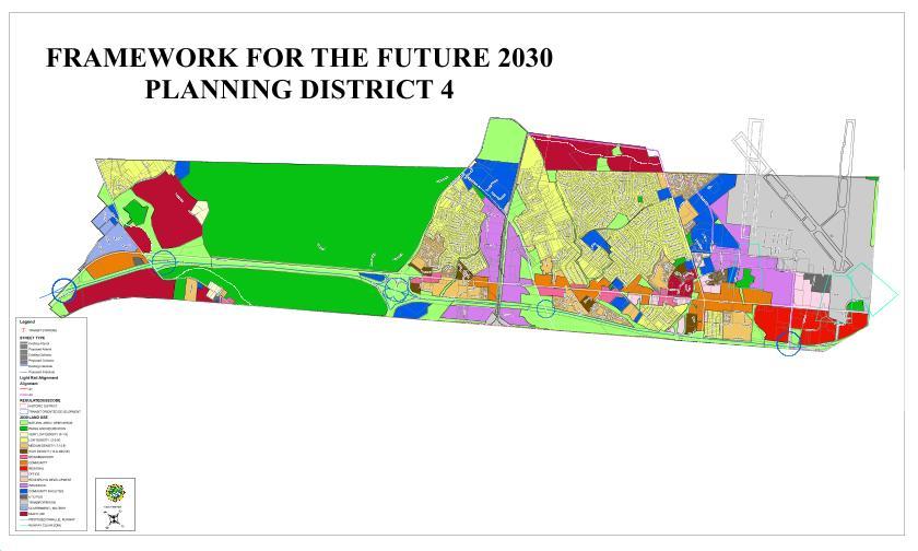 District IV District 4 Future Land Use Map 2030
